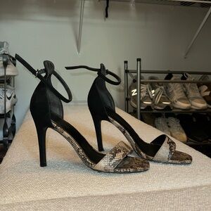 Animal print heel ASOS